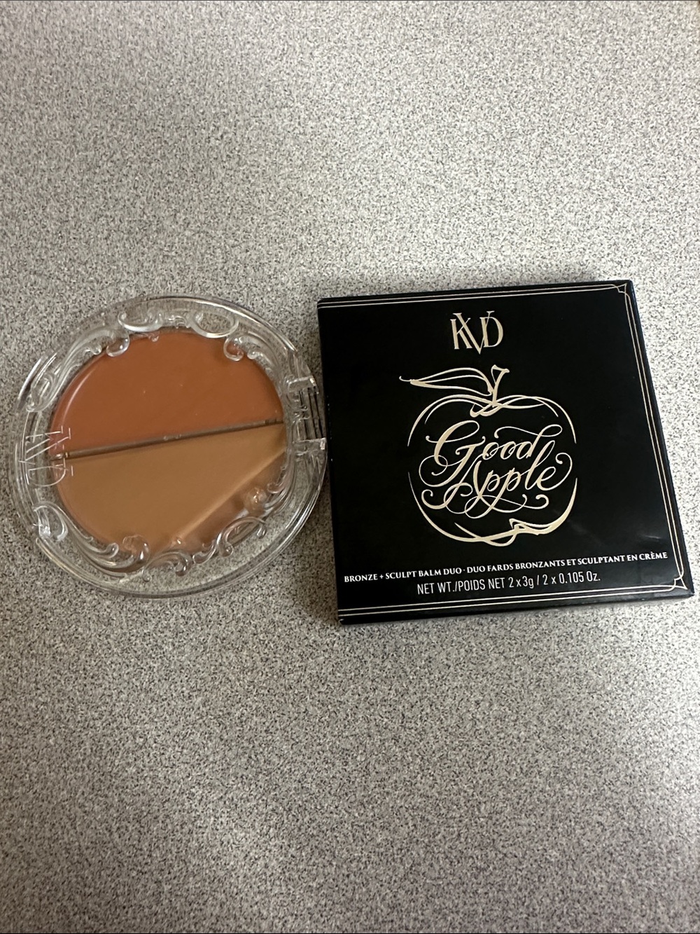 Kat Von D Good Apple Cream Bronzer Duo in Brown/Tan